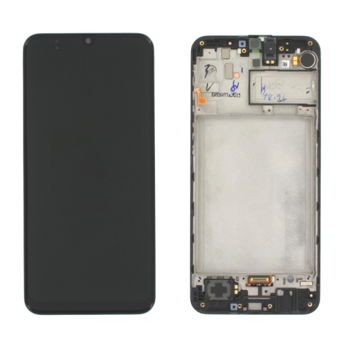 (2-3 dni) ORG Wyświetlacz LCD Samsung M21 /M30s SM-M215/M307 CZARNY Z RAMKĄ