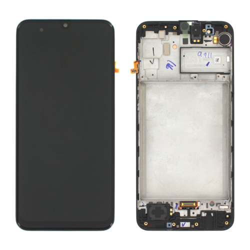 (2-3 dni) ORG Wyświetlacz LCD Samsung M31 /M21s SM-M315/M217 CZARNY Z RAMKĄ