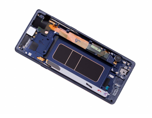(2-3 dni) ORG Wyświetlacz LCD Samsung Galaxy Note 9 SM-N960 NIEBIESKI Z RAMKĄ
