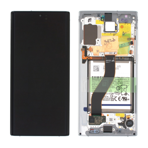 (2-3 dni) ORG Wyświetlacz LCD Samsung Galaxy Note 10 SM-N970 BIAŁY Z RAMKĄ