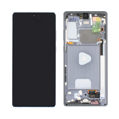 (2-3 dni) ORG Wyświetlacz LCD Samsung Note 20 SM-N980/N981 SZARY (GRAY) Z RAMKĄ