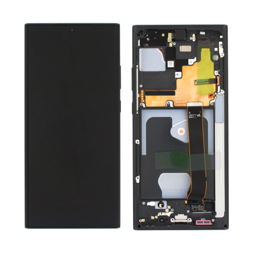 (2-3 dni) ORG Wyświetlacz LCD Samsung Note 20 Ultra N985/986 CZARNY Z RAMKA I KAMERĄ
