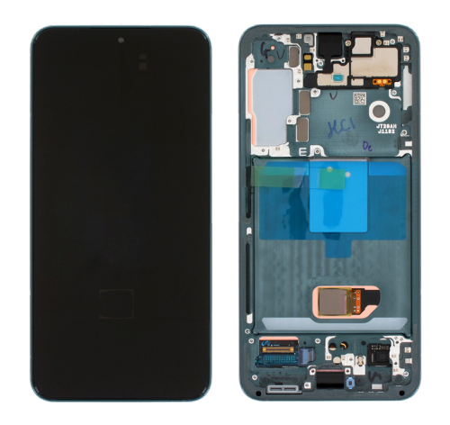(2-3 dni) ORG Wyświetlacz LCD Samsung Galaxy S22 (SM-S901) ZIELONY Z RAMKĄ