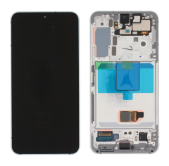 (2-3 dni) ORG Wyświetlacz LCD Samsung Galaxy S22 (SM-S901) BIAŁY Z RAMKĄ