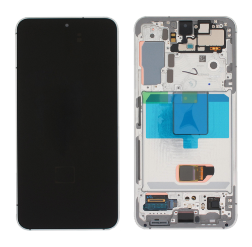 (2-3 dni) ORG Wyświetlacz LCD Samsung Galaxy S22 (SM-S901) BIAŁY Z RAMKĄ