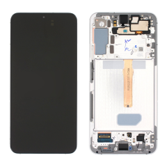 (2-3 dni) ORG Wyświetlacz LCD Samsung S22+ Plus (SM-S906) BIAŁY Z RAMKĄ