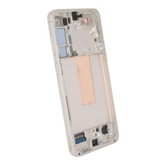 (2-3 dni) ORG Wyświetlacz LCD Samsung S23 Plus 5G (SM-S916) KREMOWY Z RAMKĄ