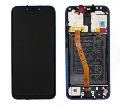 (2-3 dni) ORG Wyświetlacz LCD Huawei Mate 20 Lite NIEBIESKI (BLUE) Z RAMKĄ