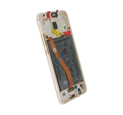 (2-3 dni) ORG Wyświetlacz LCD Huawei Mate 20 Lite ZŁOTY (PLATINIUM GOLD) Z RAMKĄ