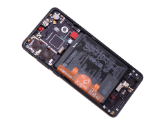 (2-3 dni) ORG Wyświetlacz LCD Huawei P30 ELE-L09 CZARNY (BLACK) Z RAMKĄ