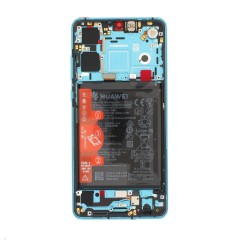 (2-3 dni) ORG Wyświetlacz LCD Huawei P30 ELE-L09 NIEBIESKI (BLUE) Z RAMKĄ