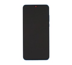 (2-3 dni) ORG Wyświetlacz LCD Huawei P30 Lite NIEBIESKI (BLUE PEACOCK) Z RAMKĄ