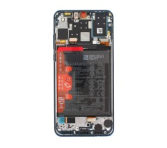 (2-3 dni) ORG Wyświetlacz LCD Huawei P30 Lite NIEBIESKI (BLUE PEACOCK) Z RAMKĄ