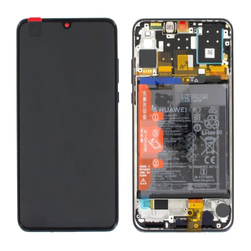 (2-3 dni) ORG Wyświetlacz LCD Huawei P30 Lite New Edition CZARNY Z RAMKĄ