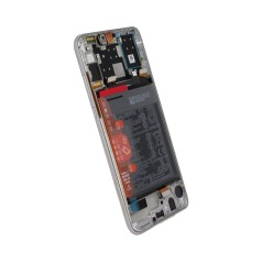 (2-3 dni) ORG Wyświetlacz LCD Huawei P30 Lite New Edition BIAŁY (PEARL WHITE) Z RAMKĄ