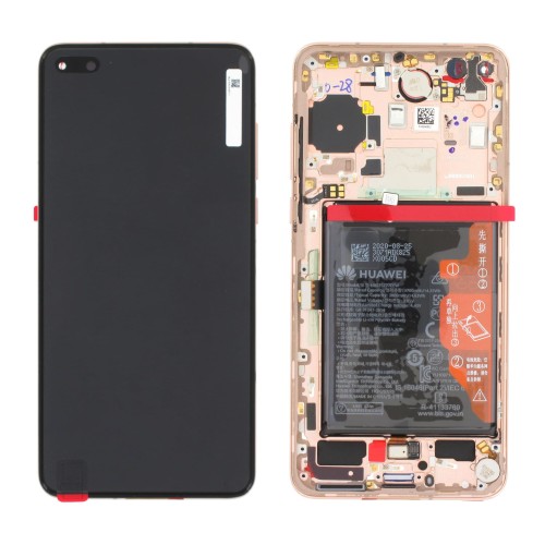 (2-3 dni) ORG Wyświetlacz LCD Huawei P40 ANA-LNX9 ZŁOTY (GOLD) Z RAMKĄ