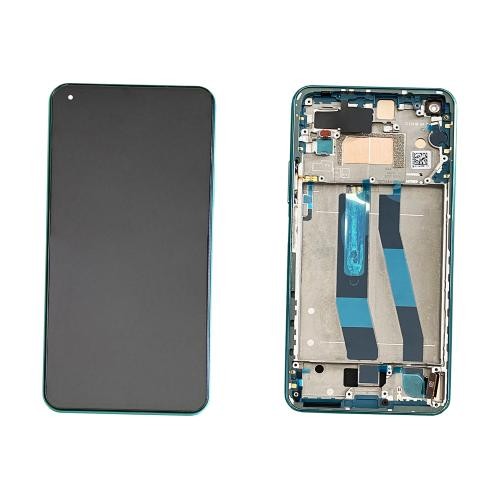 (2-3 dni) ORG Wyświetlacz LCD Xiaomi Mi 11 Lite NE 5G ZIELONY (GREEN) Z RAMKĄ