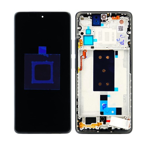 (2-3 dni) ORG Wyświetlacz LCD Xiaomi 11T (2021) CZARNY (BLACK) Z RAMKĄ