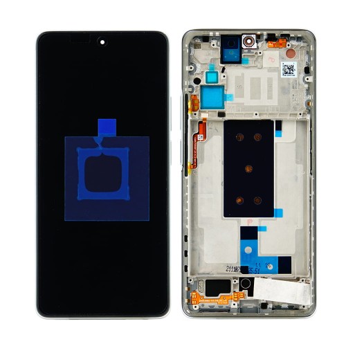 (2-3 dni) ORG Wyświetlacz LCD Xiaomi 11T (2021) SREBRNY (SILVER) Z RAMKĄ