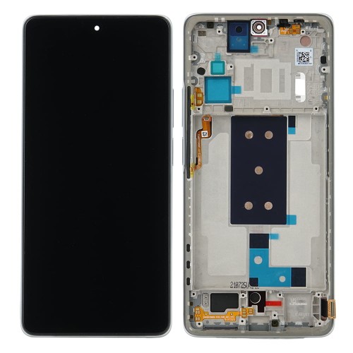 (2-3 dni) ORG Wyświetlacz LCD Xiaomi 11T Pro (2021) SREBRNY (SILVER) Z RAMKĄ