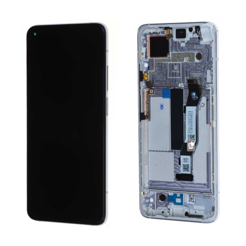 (2-3 dni) ORG Wyświetlacz LCD Xiaomi Mi 10T (Pro) 5G SREBRNY (SILVER) Z RAMKĄ