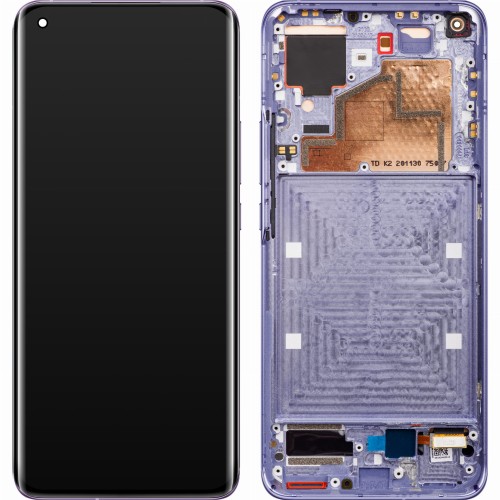 (2-3 dni) ORG Wyświetlacz LCD Xiaomi Mi 11 5G FIOLETOWY (PURPLE) Z RAMKĄ