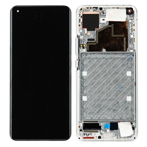 (2-3 dni) ORG Wyświetlacz LCD Xiaomi Mi 11 5G SREBRNY (SILVER) Z RAMKĄ