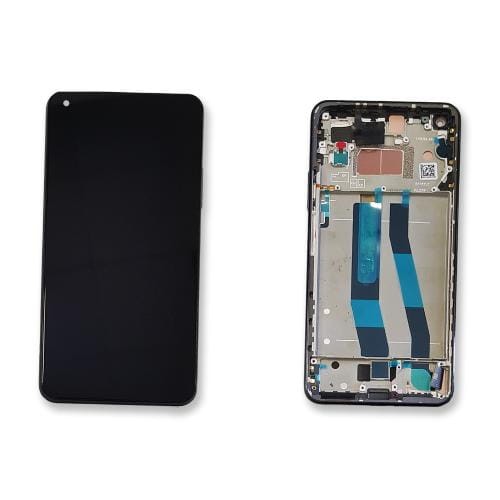 (2-3 dni) ORG Wyświetlacz LCD Xiaomi Mi 11 Lite 4G CZARNY (BLACK) Z RAMKĄ