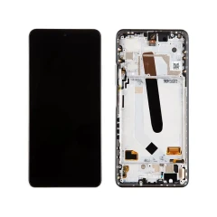 (2-3 dni) ORG Wyświetlacz LCD Xiaomi Poco F3 BIAŁY (WHITE) Z RAMKĄ