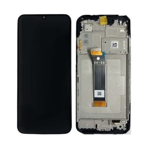 (2-3 dni) ORG Wyświetlacz LCD Xiaomi Poco M5 4G CZARNY (BLACK/TARNISH) Z RAMKĄ