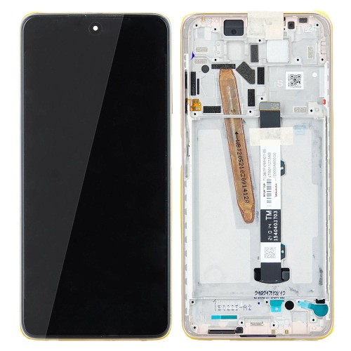 (2-3 dni) ORG Wyświetlacz LCD Xiaomi Poco X3 (Pro/NFC) ZŁOTY (GOLD) Z RAMKĄ