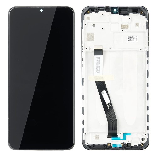 (2-3 dni) ORG Wyświetlacz LCD Xiaomi Redmi 9 CZARNY (BLACK) Z RAMKĄ