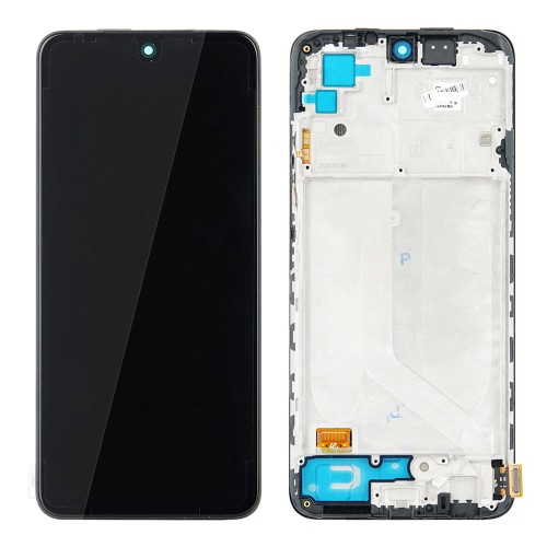 (2-3 dni) ORG Wyświetlacz LCD Xiaomi Redmi Note 10/10S CZARNY (BLACK/TARNISH) Z RAMKĄ
