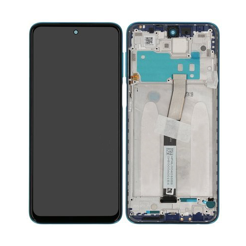 (2-3 dni) ORG Wyświetlacz LCD Xiaomi Redmi Note 9 Pro NIEBIESKI (BLUE) Z RAMKĄ