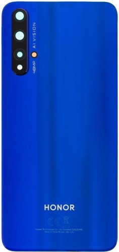(2-3 dni) ORG Klapka szkło kamery Honor 20 / Huawei Nova 5T NIEBIESKI