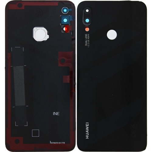 (2-3 dni) ORG Klapka tył szkło kamery Huawei P Smart Plus CZARNY (BLACK)