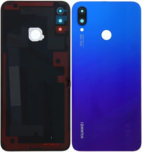 (2-3 dni) ORG Klapka tył szkło kamery Huawei P Smart Plus NIEBIESKI (BLUE/PURPLE)